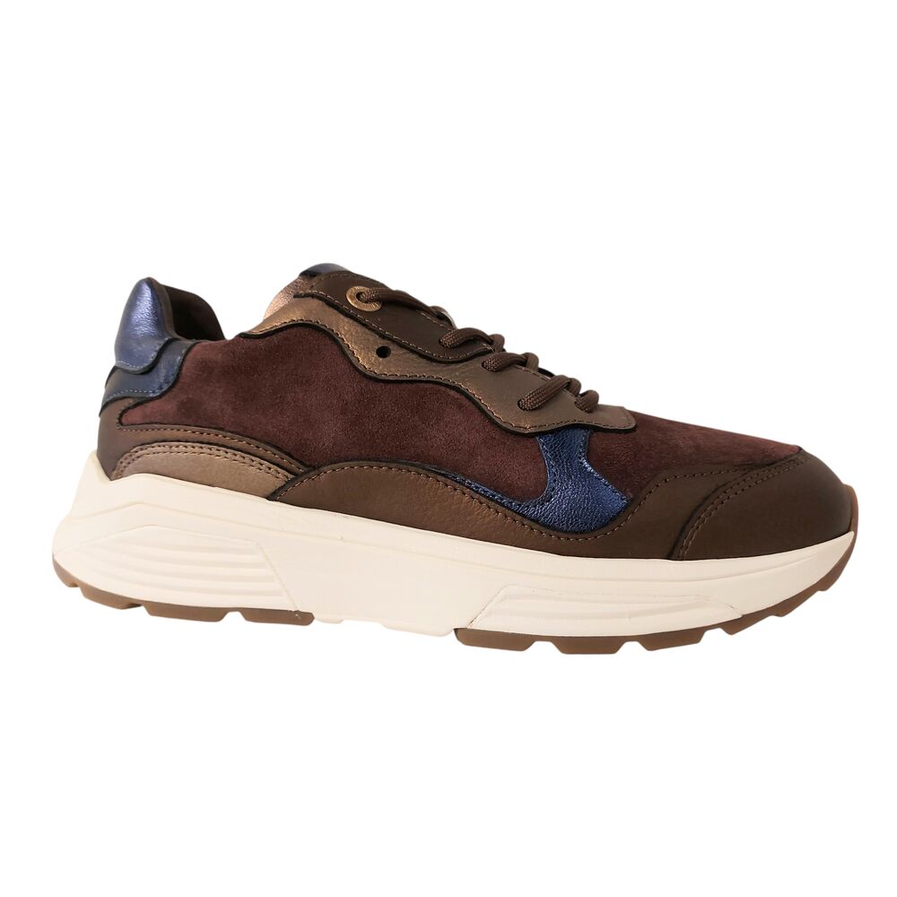 Xsensible Stretchwalker Sneaker Rainbow 33011.5.358 G Bruin Bordeaux Combi - 8719051713426