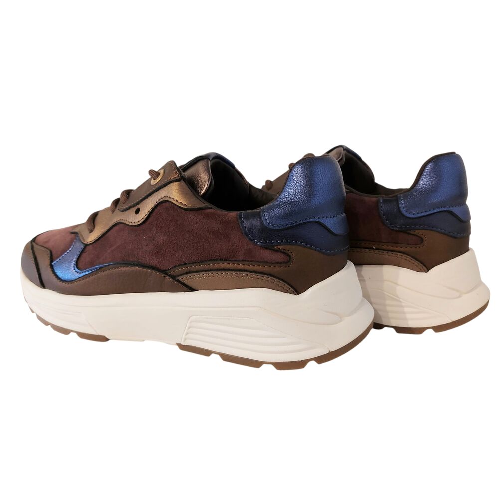 Xsensible Stretchwalker Sneaker Rainbow 33011.5.358 G Bruin Bordeaux Combi - 8719051713426