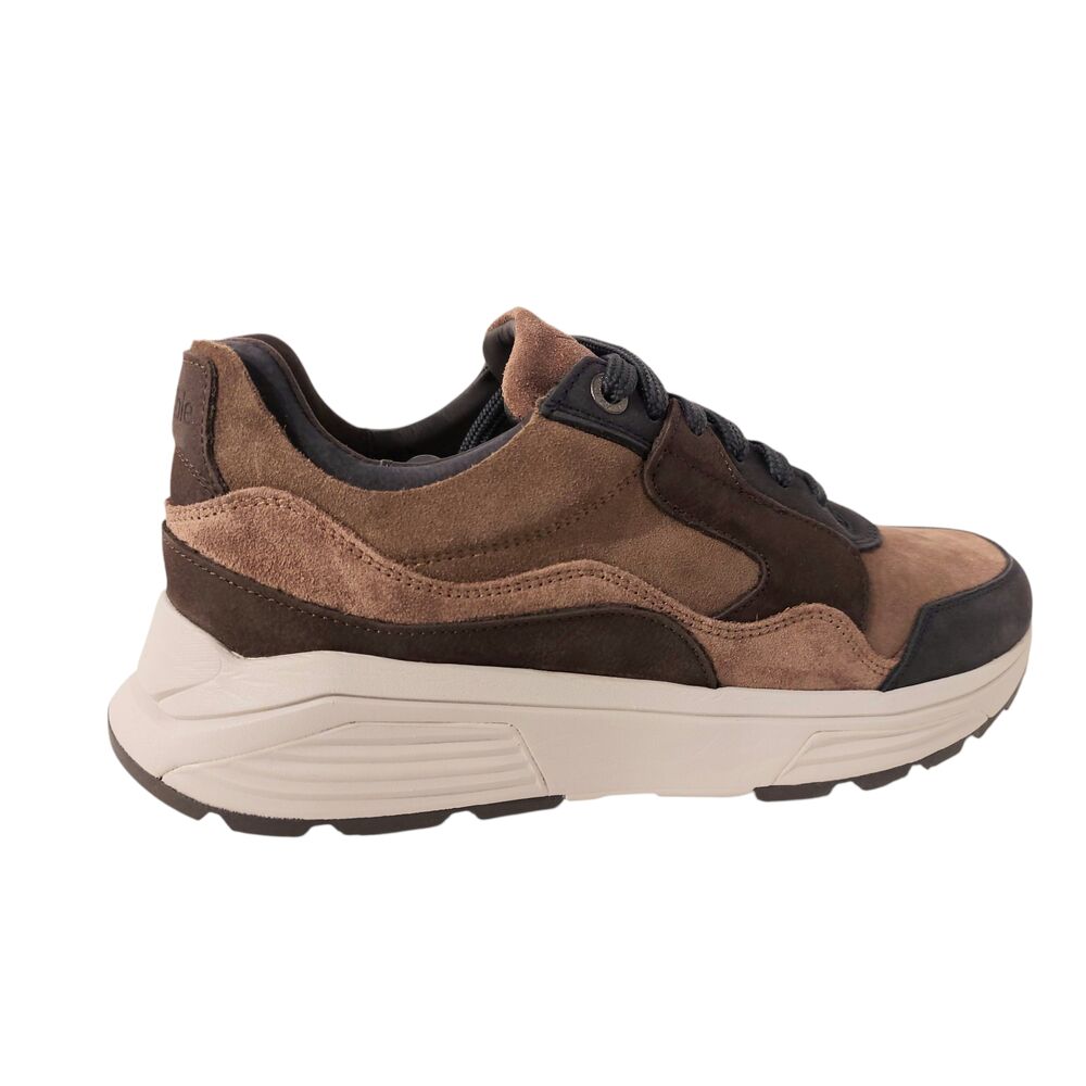 Xsensible Stretchwalker Sneaker Golden Gate Men 33200.2.218 HX Blauw Bruin Combi - 8719051707944