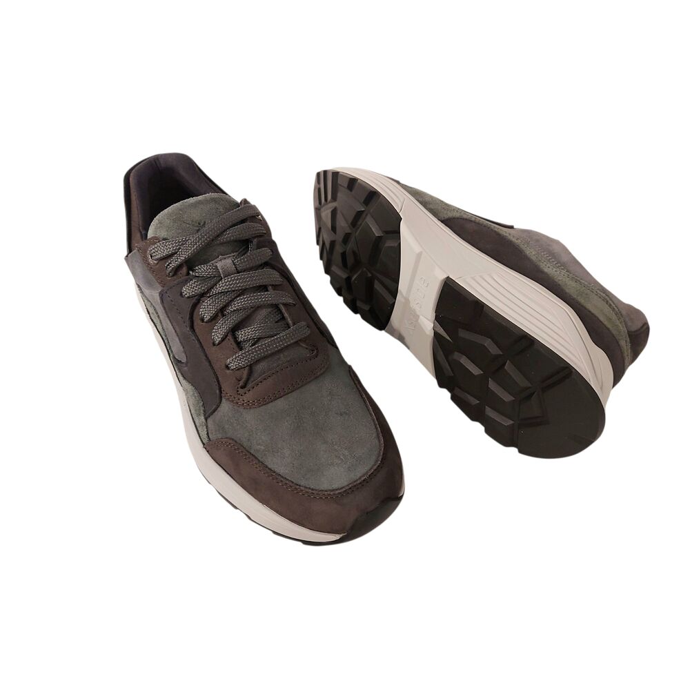Xsensible Stretchwalker Sneaker Golden Gate Men 33200.2.869 HX Carbon Groen Combi - 8719051713600