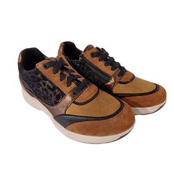 Xsensible Stretchwalker Sneaker Andorra 30229.2.370 HX Cognac Combi - 8719051702062
