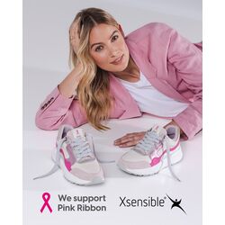Xsensible Stretchwalker Sneaker Golden Gate Lady Pink Ribbon 33000.3.710 GX Pink - 8719051756959